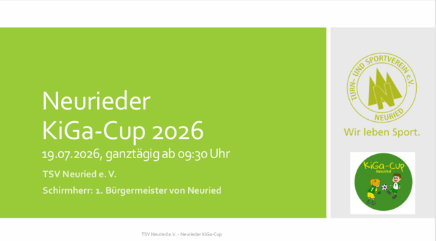 Bild Sponsoren des KiGa-Cup