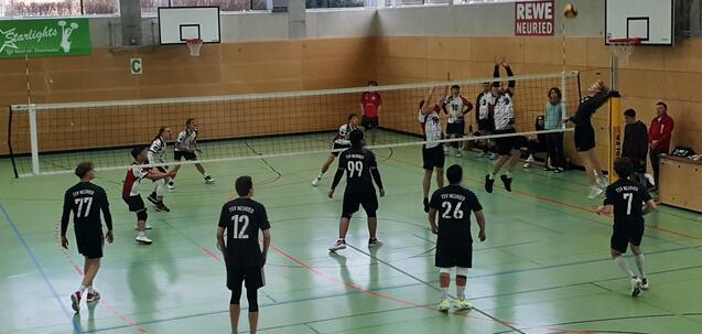 Foto vom Volleyballspiel
