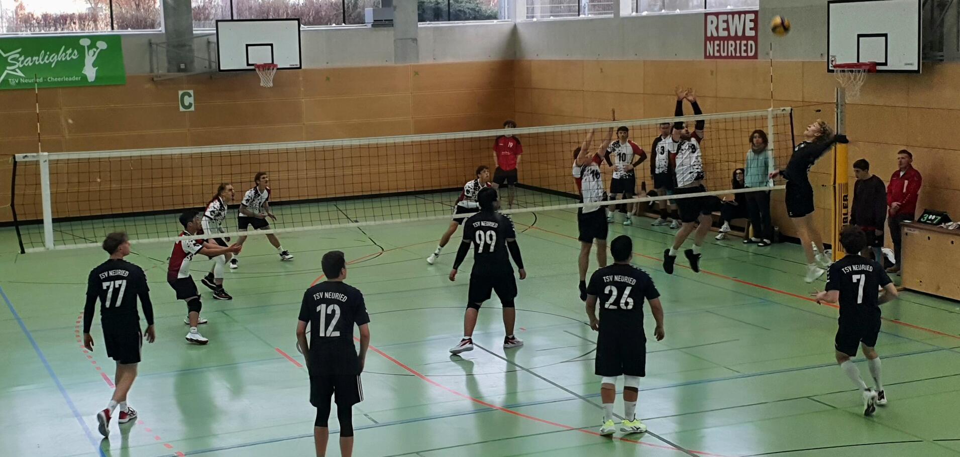 Foto vom Volleyballspiel