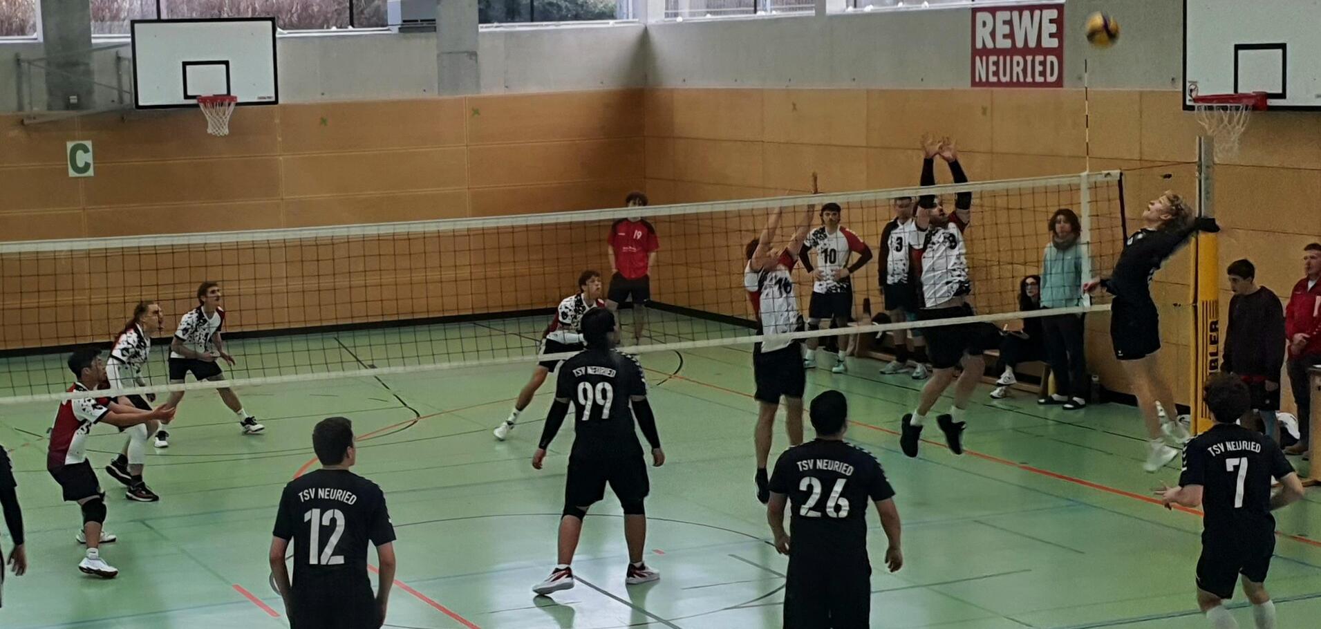 Foto vom Volleyballspiel