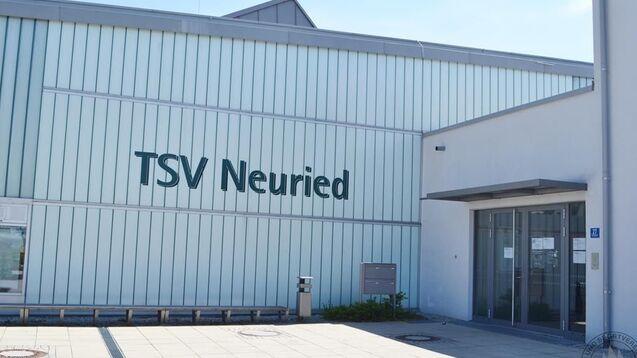 Bild des Eingangs des TSV Neuried